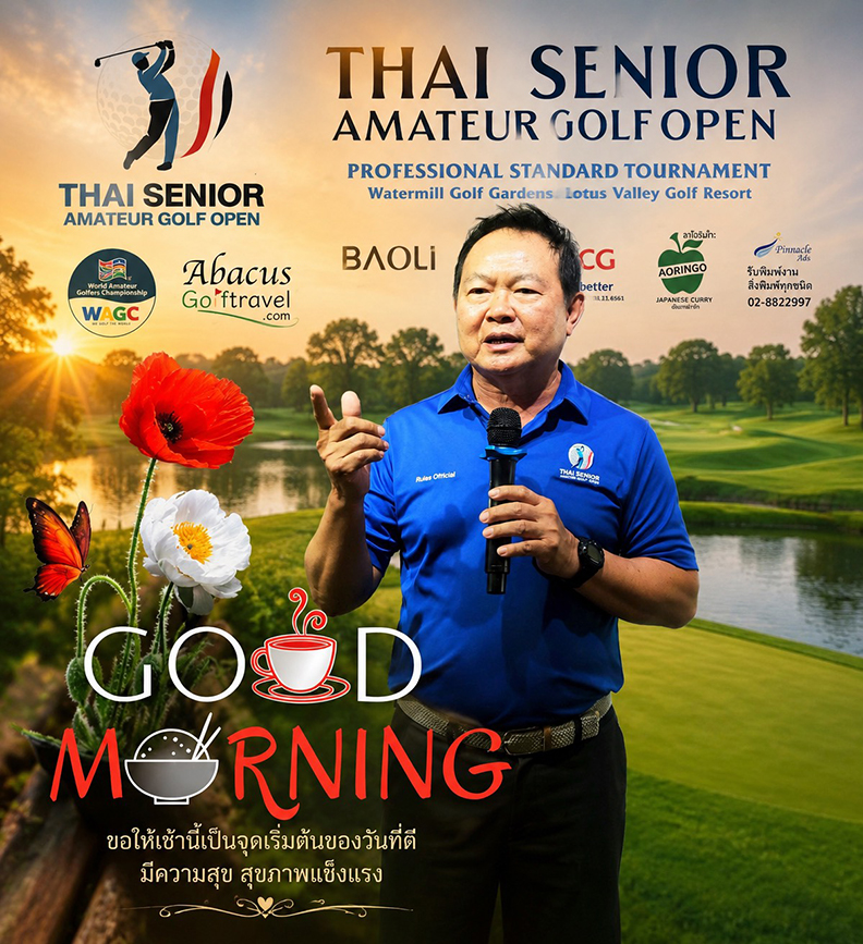 Thai Senior Rankings Series #2 แข่งวันศุกร์ 3 กรกฎาคม 