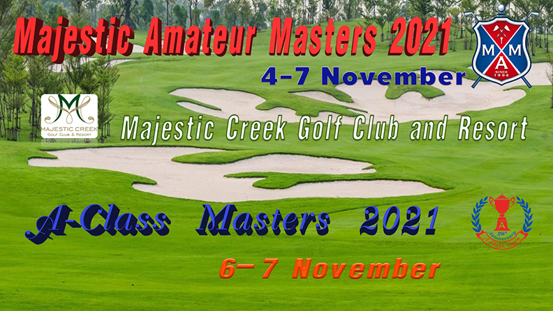 Majestic Amateur Masters 2021 4 – 7 November   Majestic Creek Golf Club