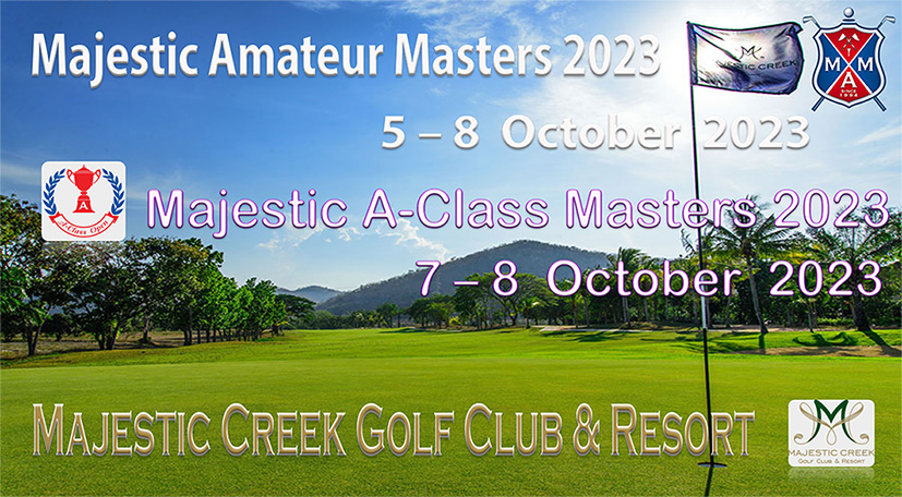 Majestic Amateur Masters 2023 5 – 8  October  2023  